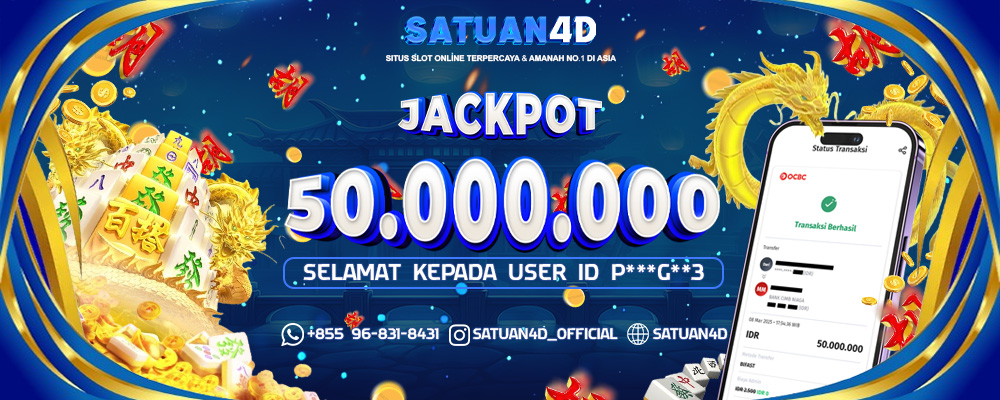 BUKTI KEMENANGAN MEMBER SATUAN4D